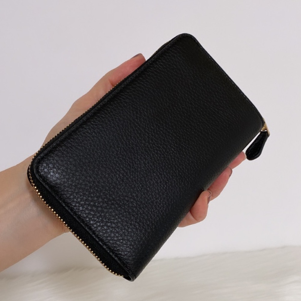 New💃Coach Medium Id Zip Wallet With Diary Embroidery - Picture 3 of 6